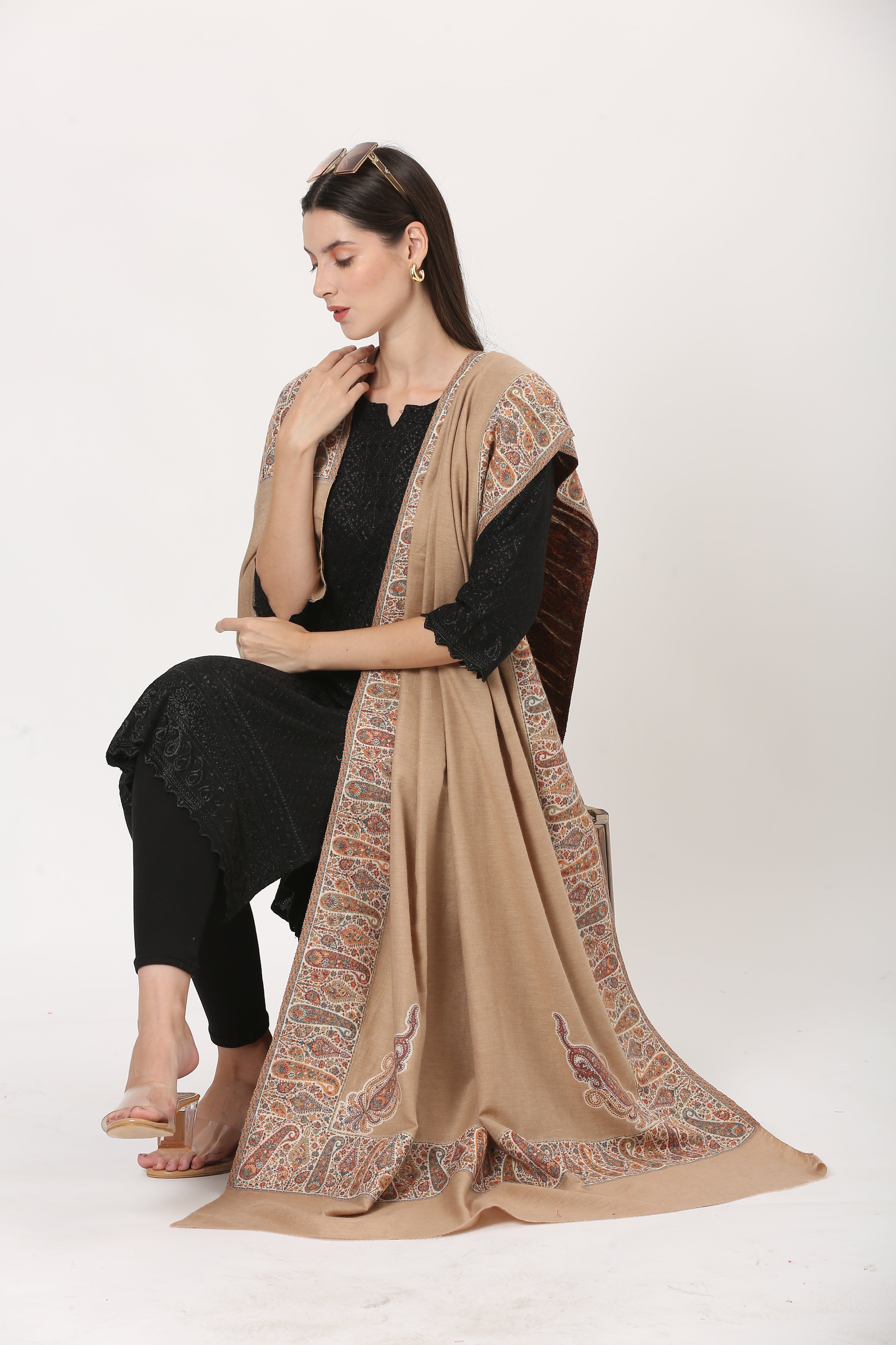 antique kani pashmina shawl