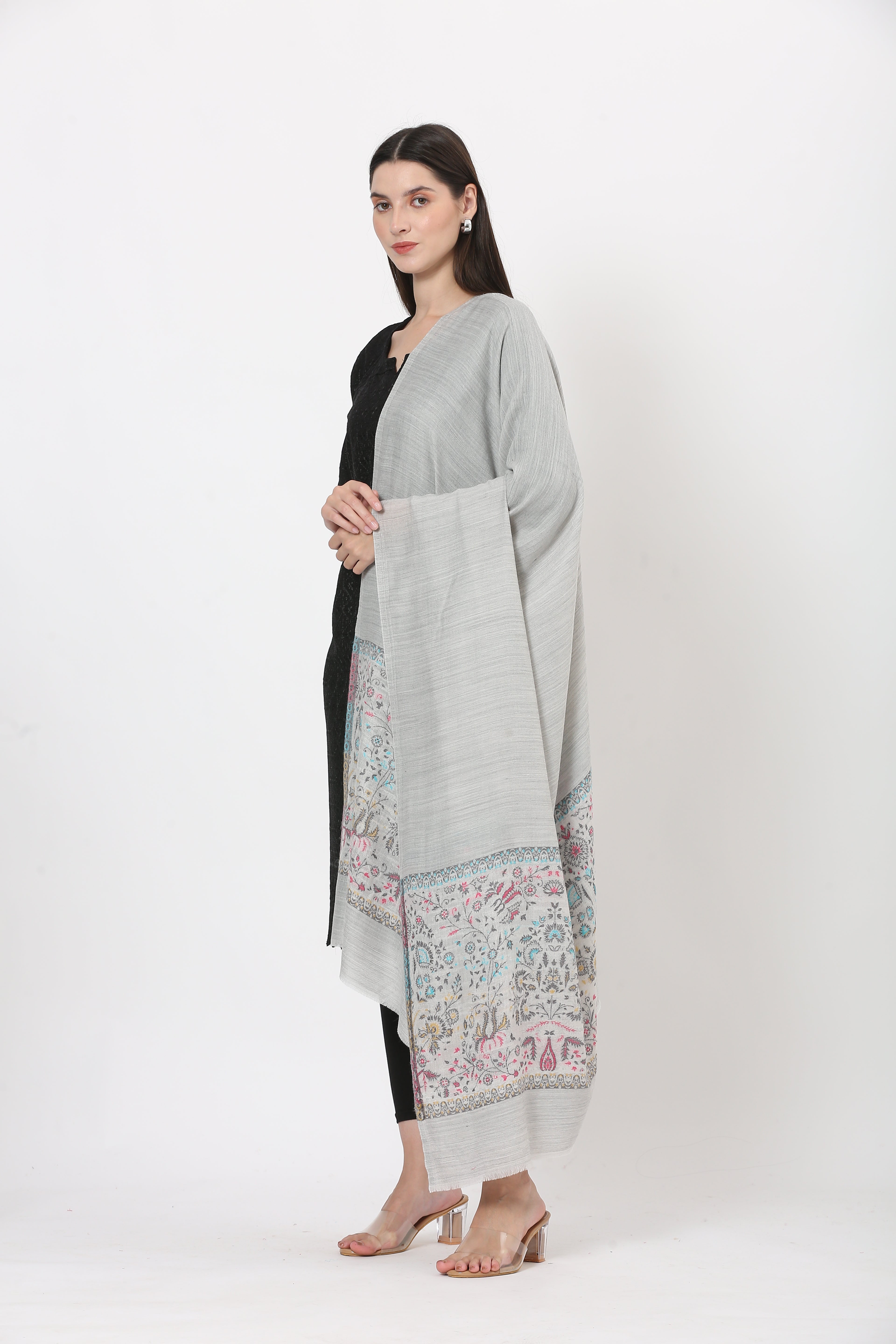 posh fine woolen palla shawl