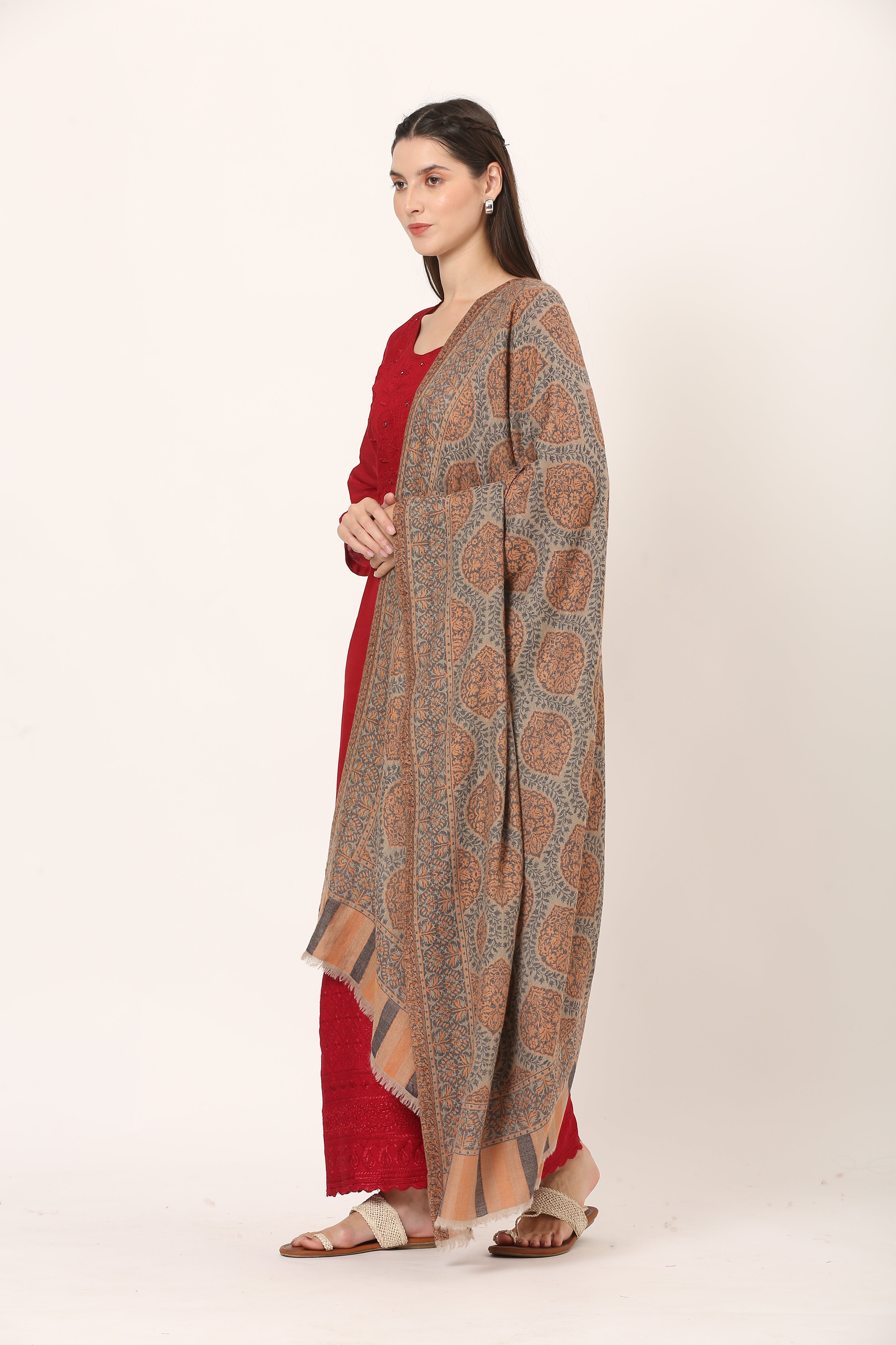fine wool posh ambi shawl