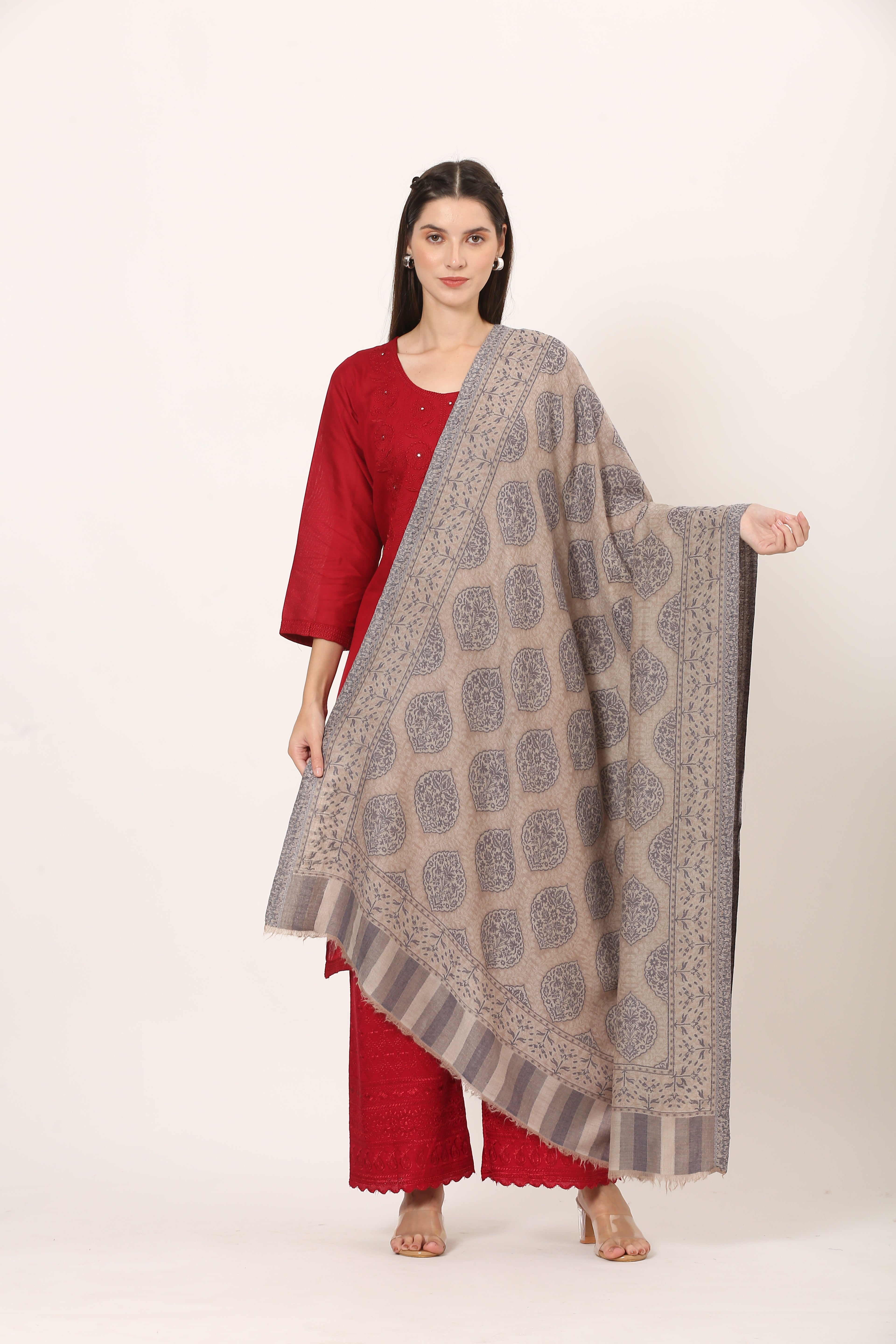 fine wool posh ambi shawl