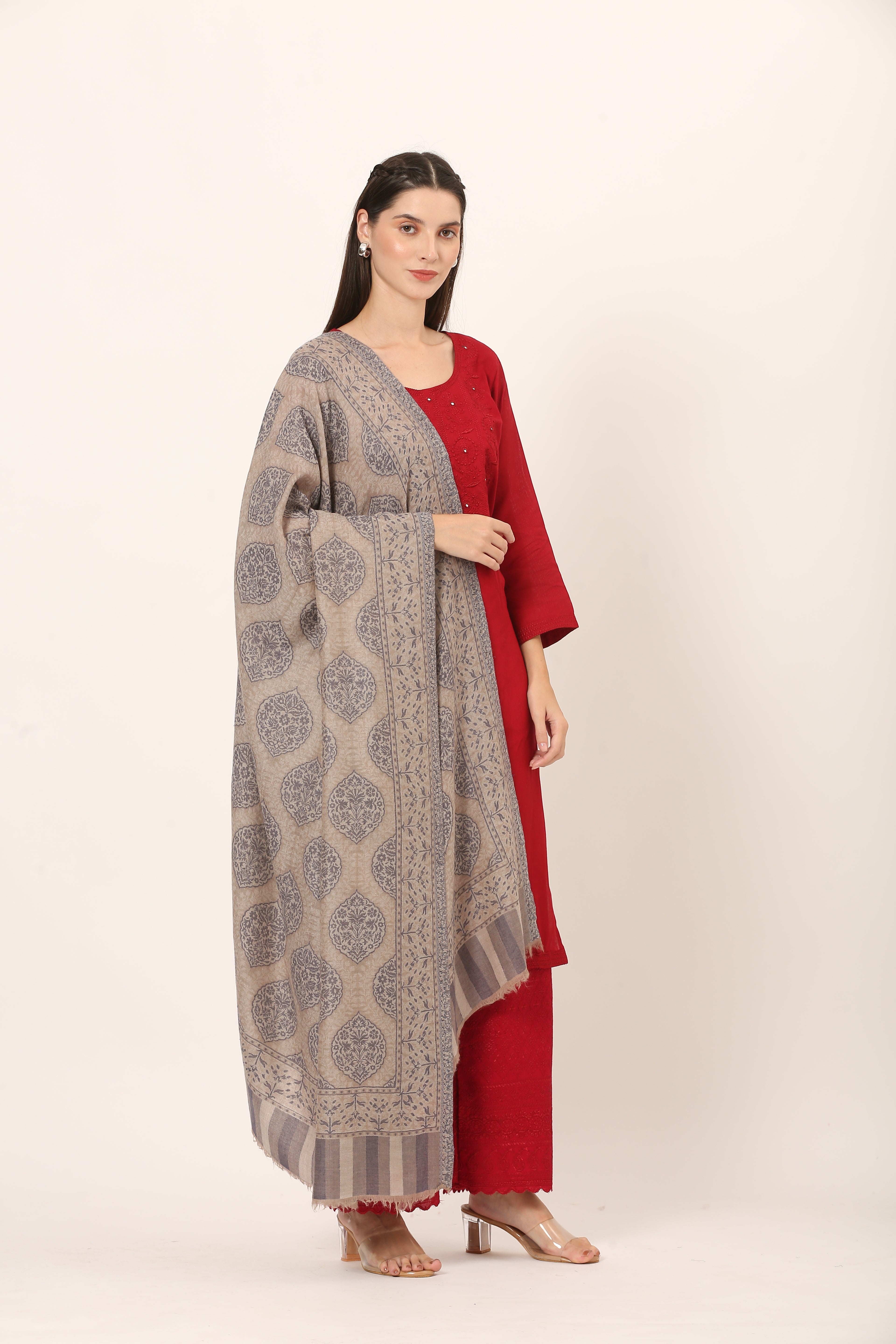 fine wool posh ambi shawl