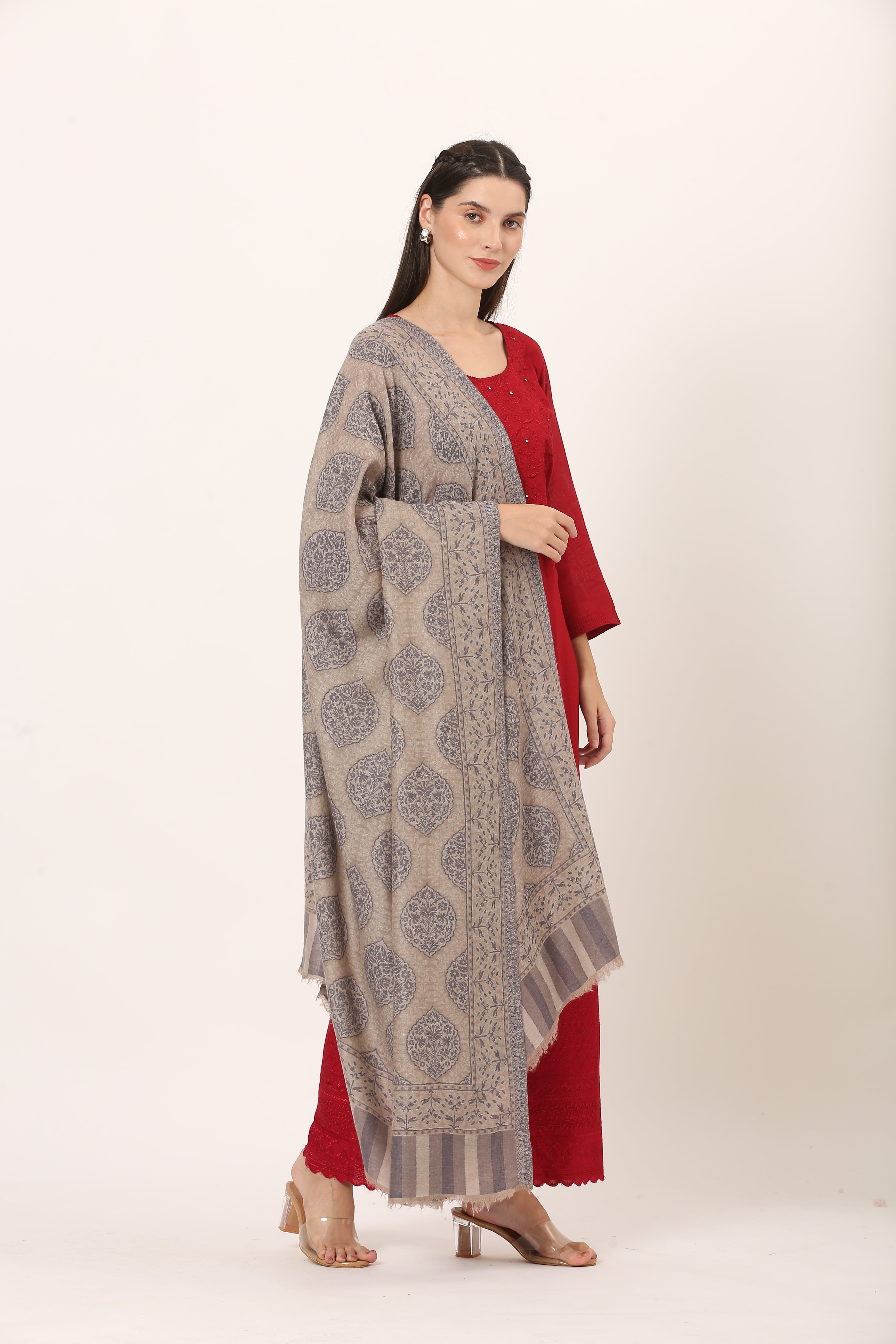fine wool posh ambi shawl
