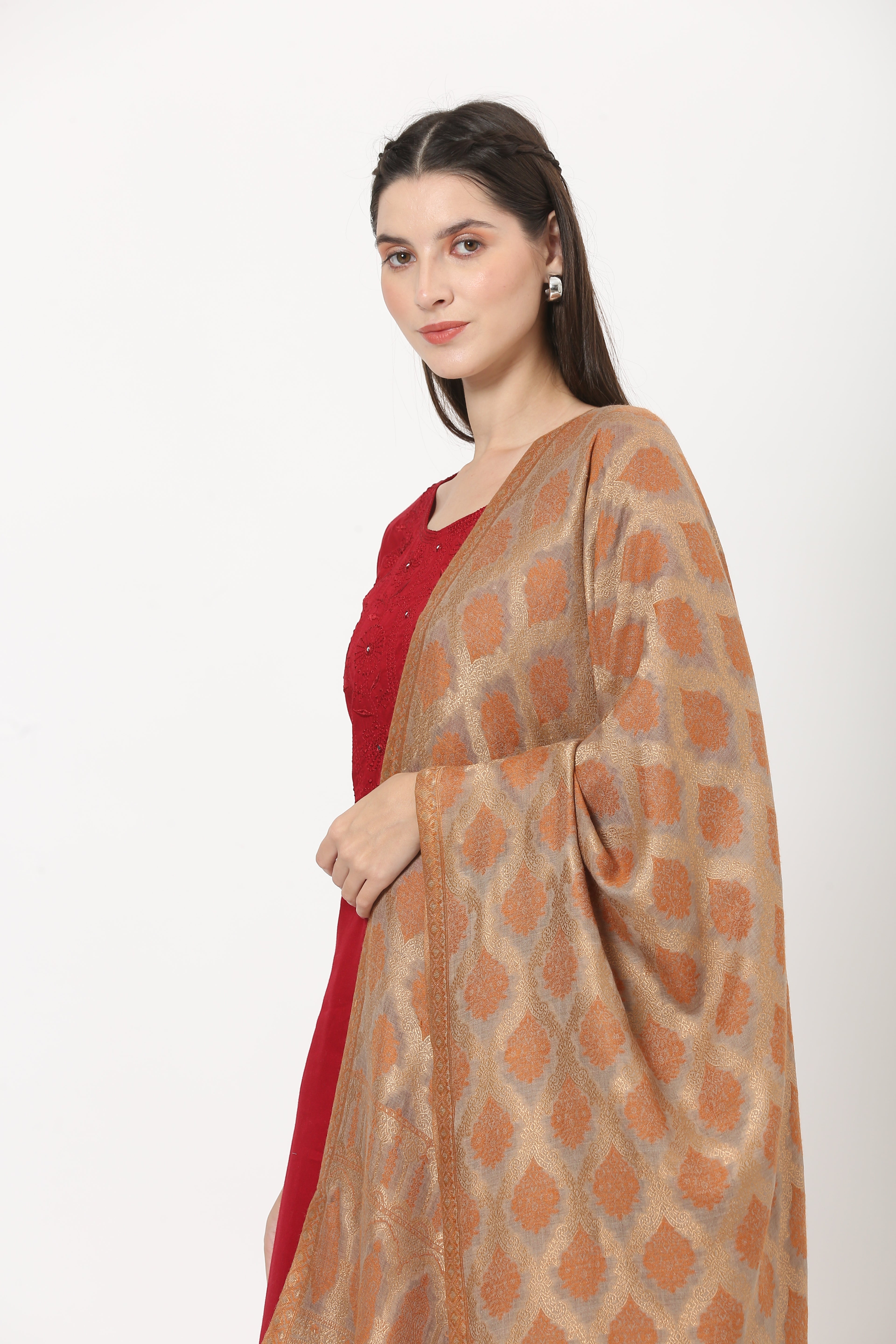 posh kani fine woolen stole