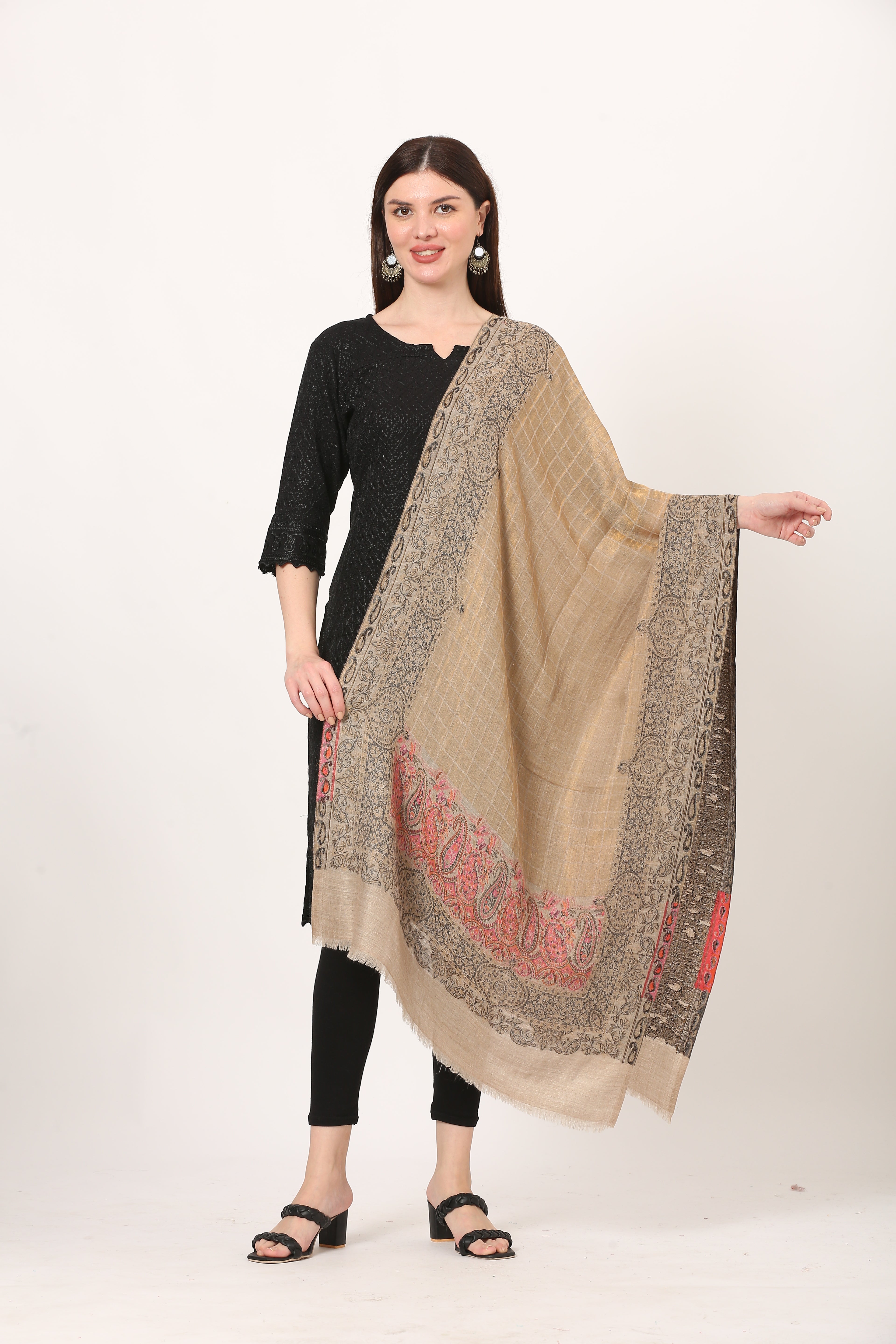 kani zari stole