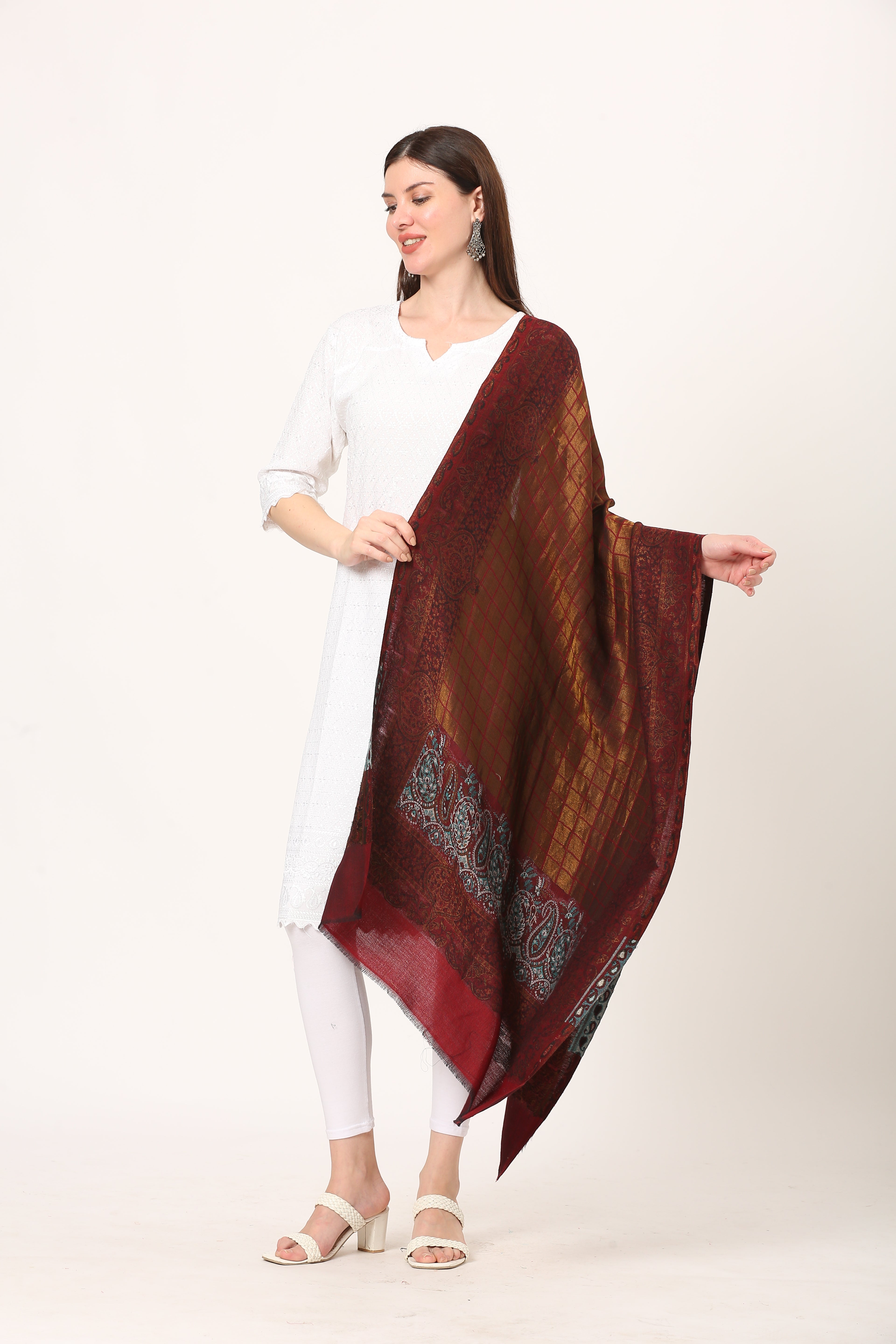 kani zari stole