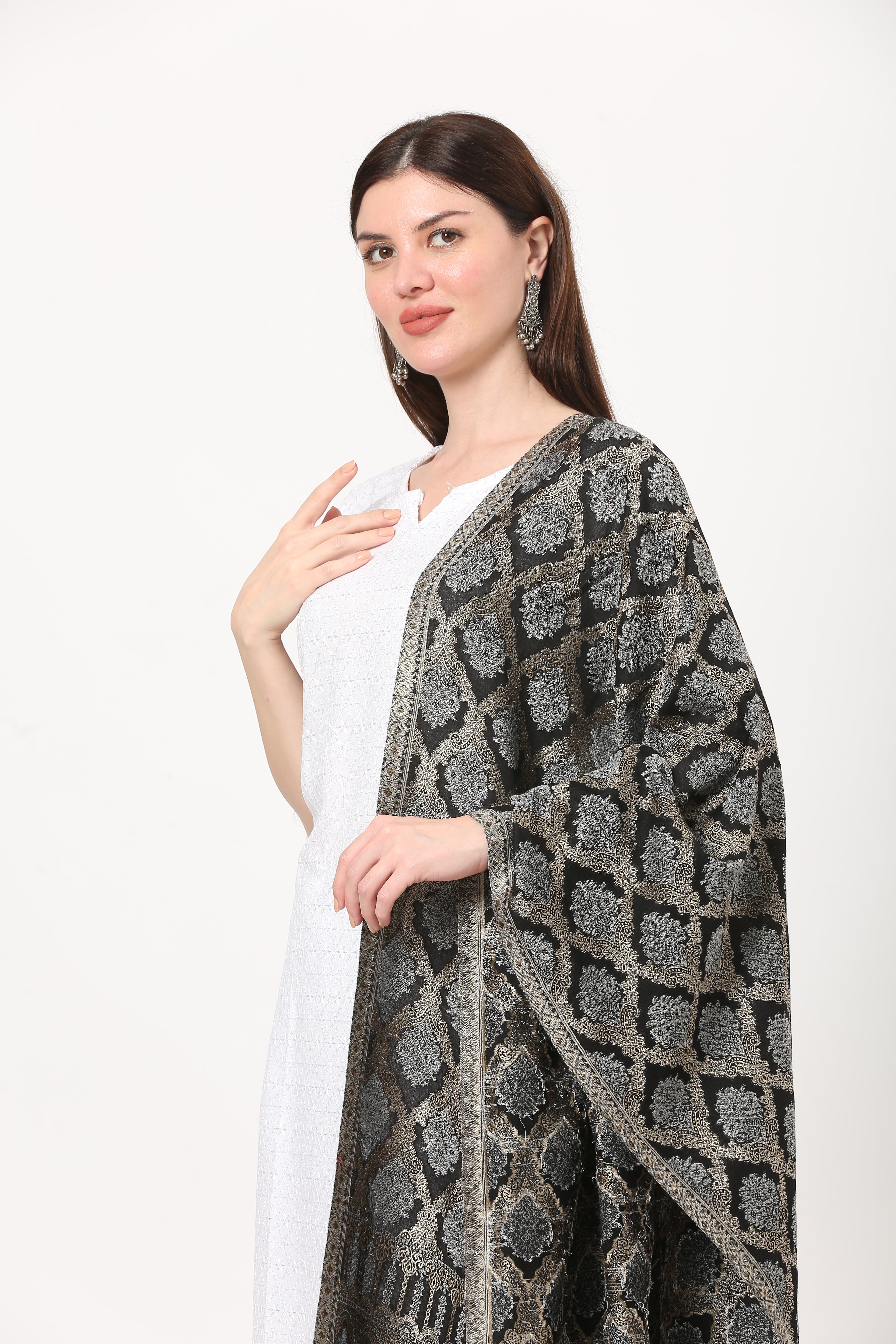 posh kani fine woolen stole
