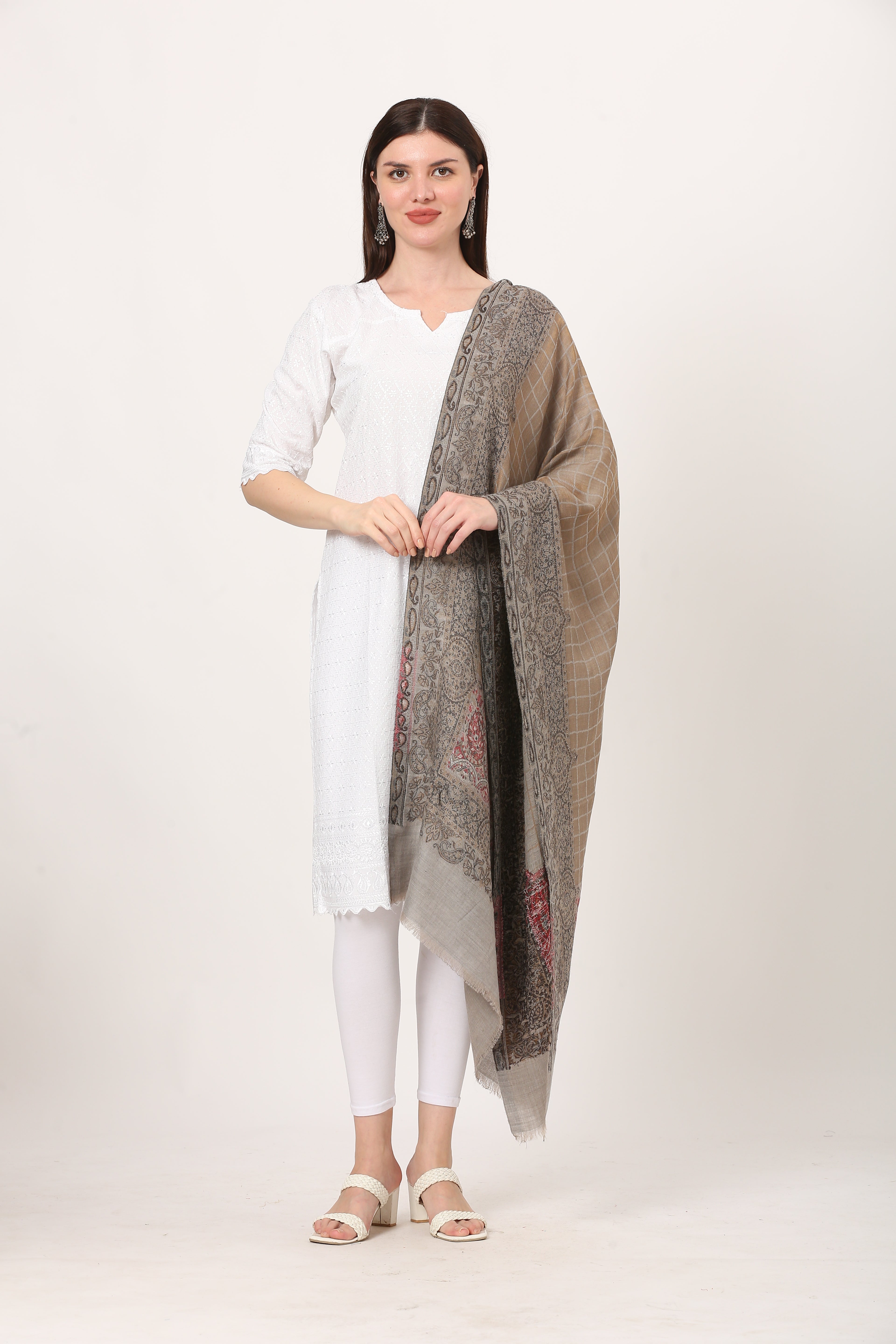 kani zari stole