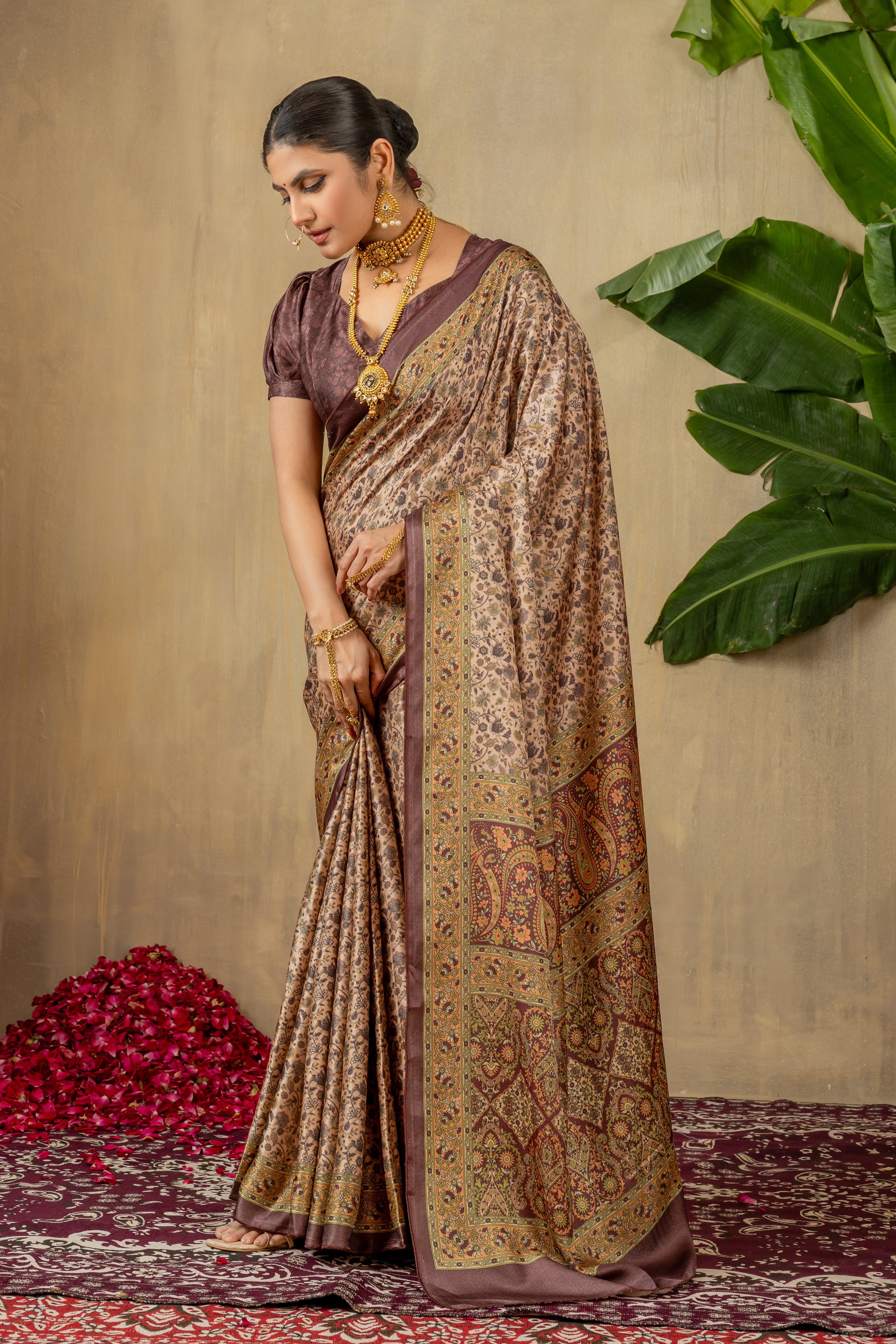 Pashmina Silk Saree- kashmira premium
