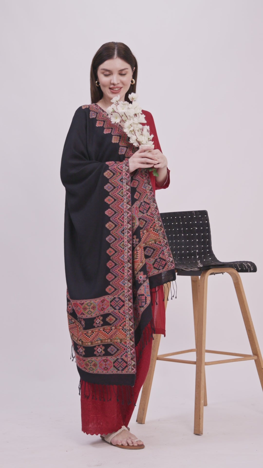 ladakhi pashmina stole
