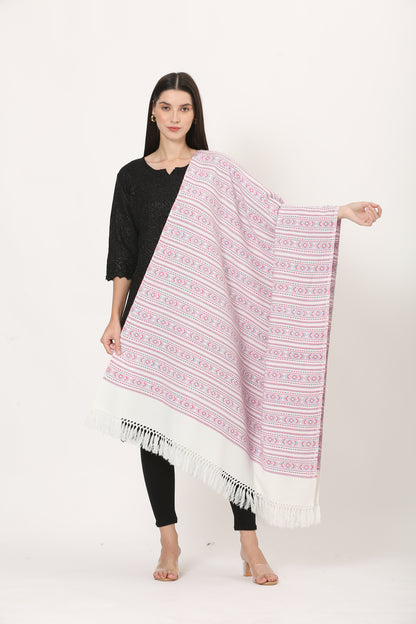 naga retro weave shawl