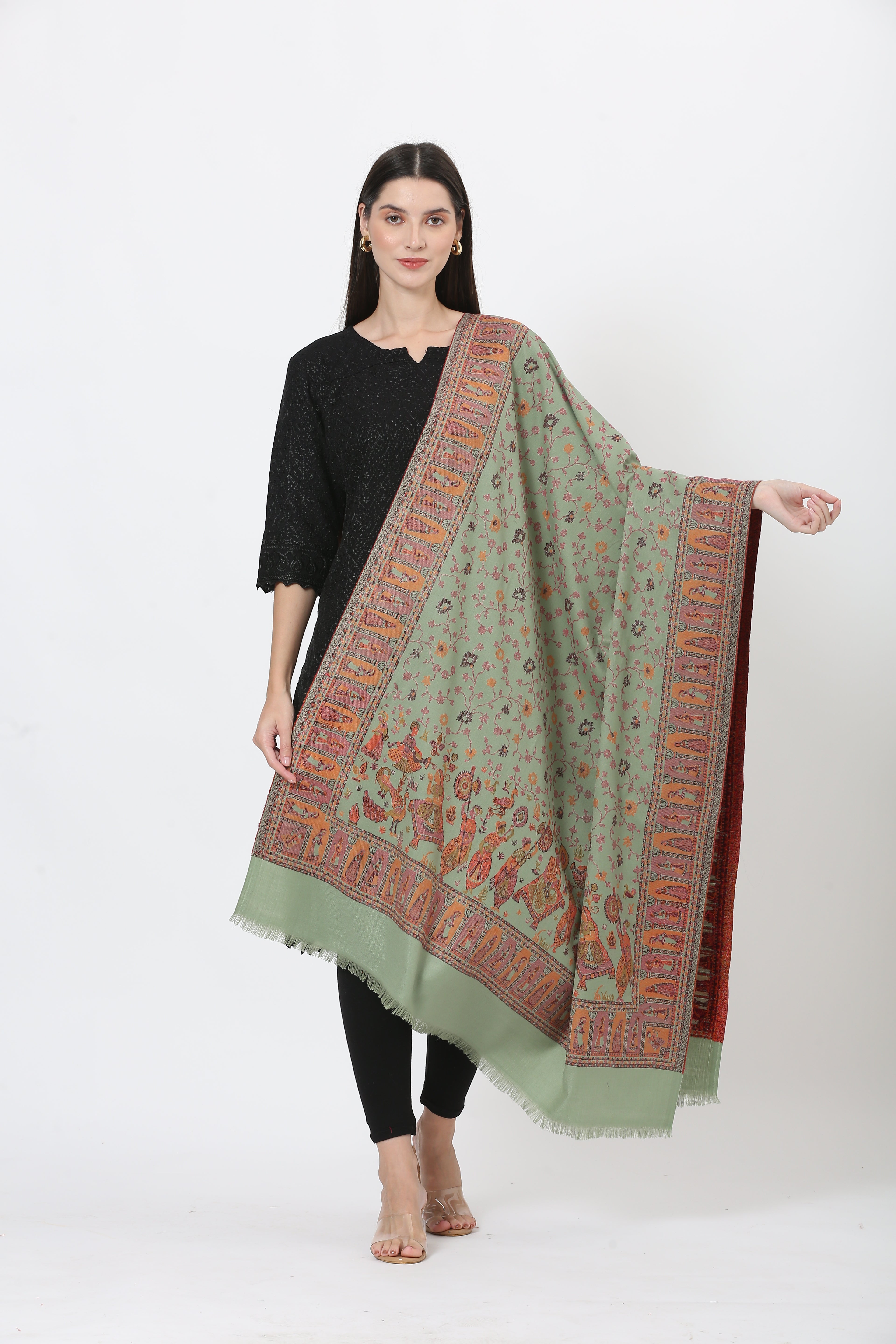 medieval floro shawl