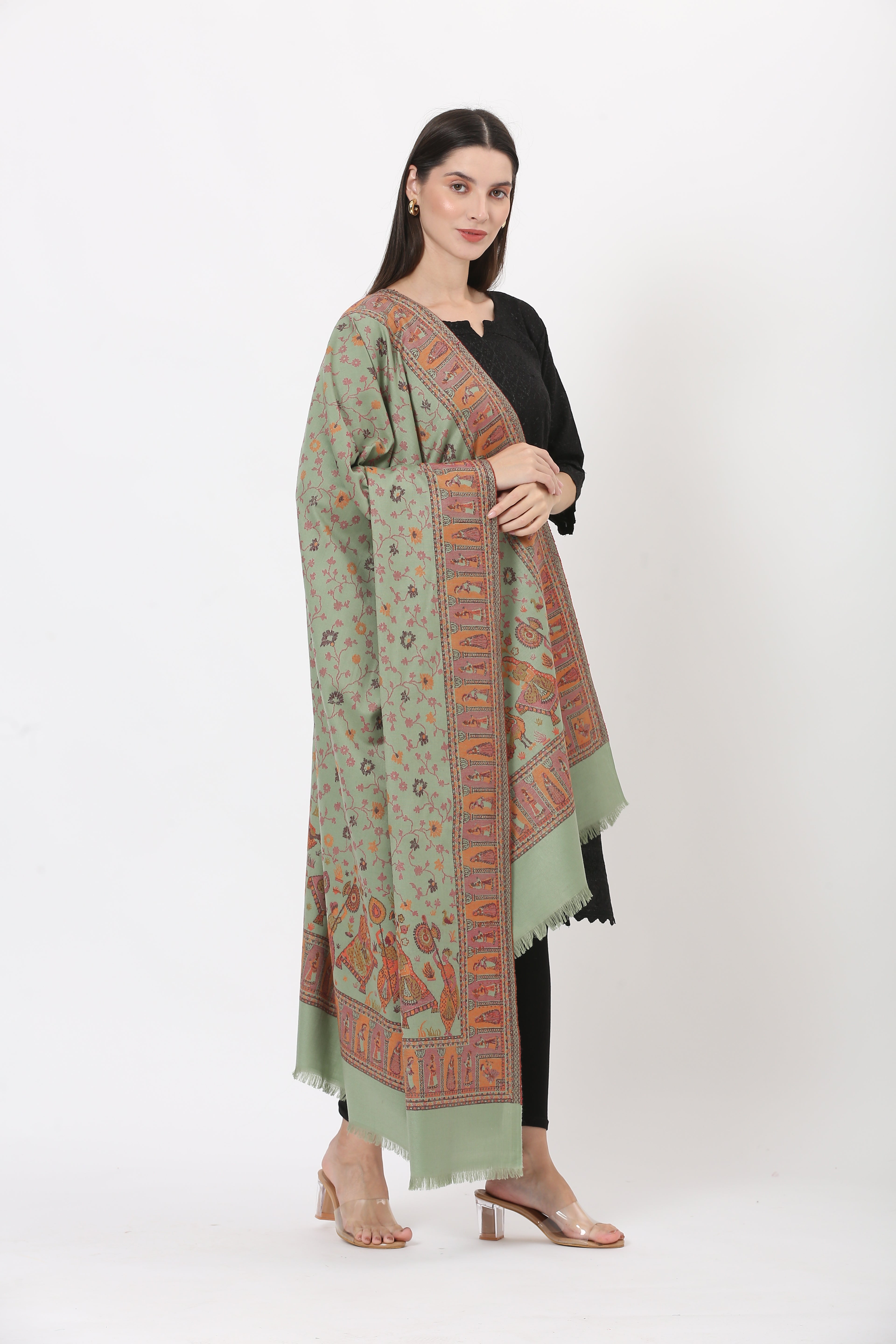 medieval floro shawl