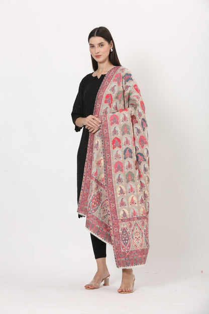 kani zari pashmina shawl