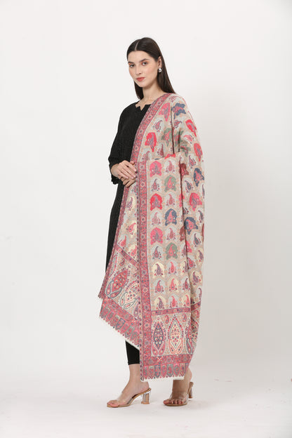 kani zari pashmina shawl