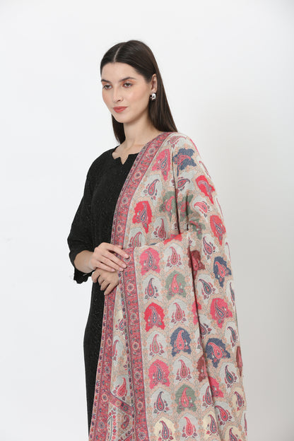 kani zari pashmina shawl