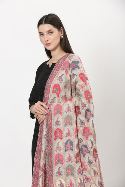 kani zari pashmina shawl