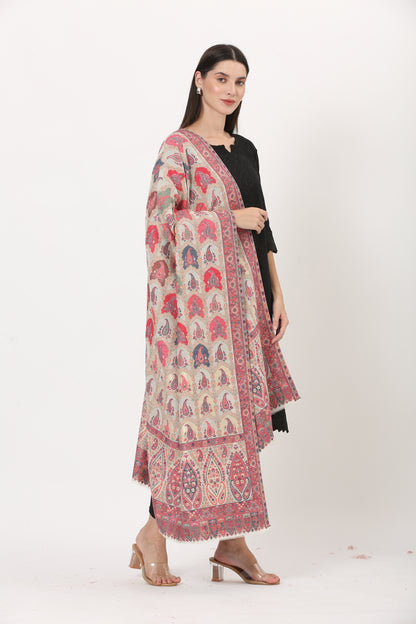 kani zari pashmina shawl