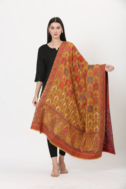 kani zari pashmina shawl