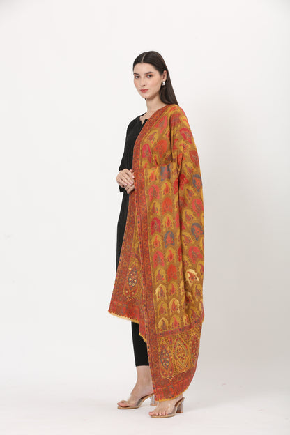 kani zari pashmina shawl