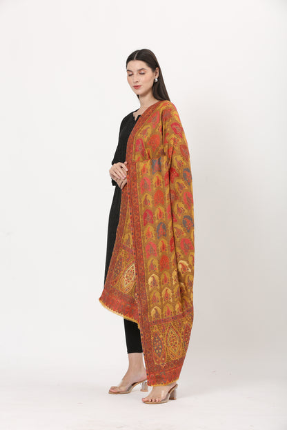kani zari pashmina shawl