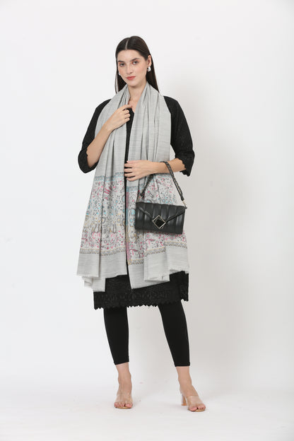 posh fine woolen palla shawl