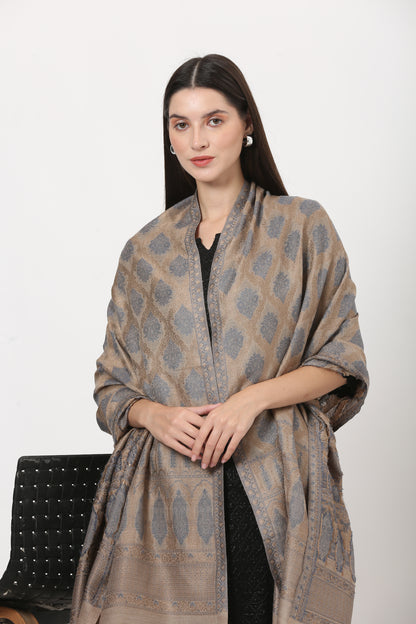posh kani fine woolen stole