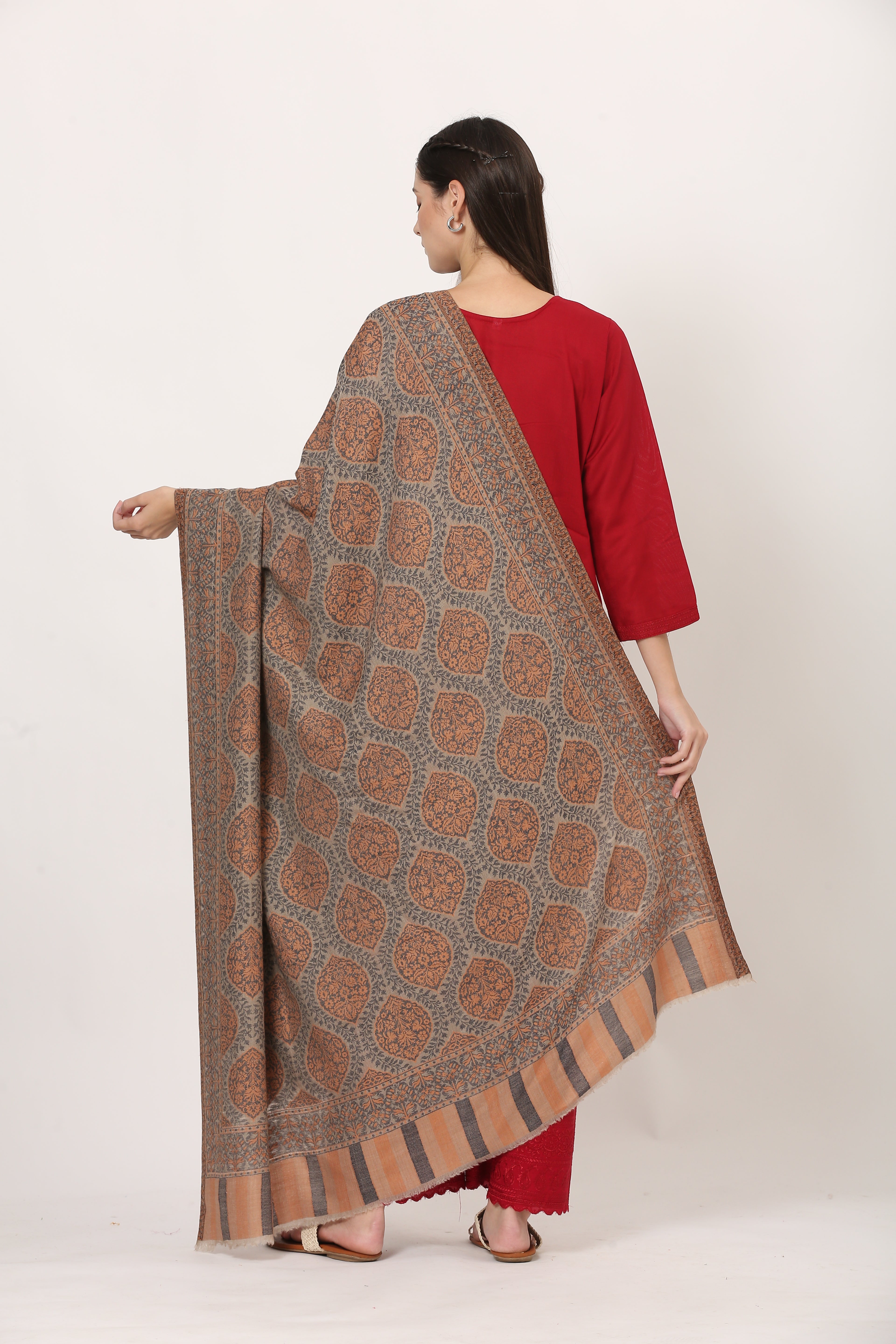 fine wool posh ambi shawl