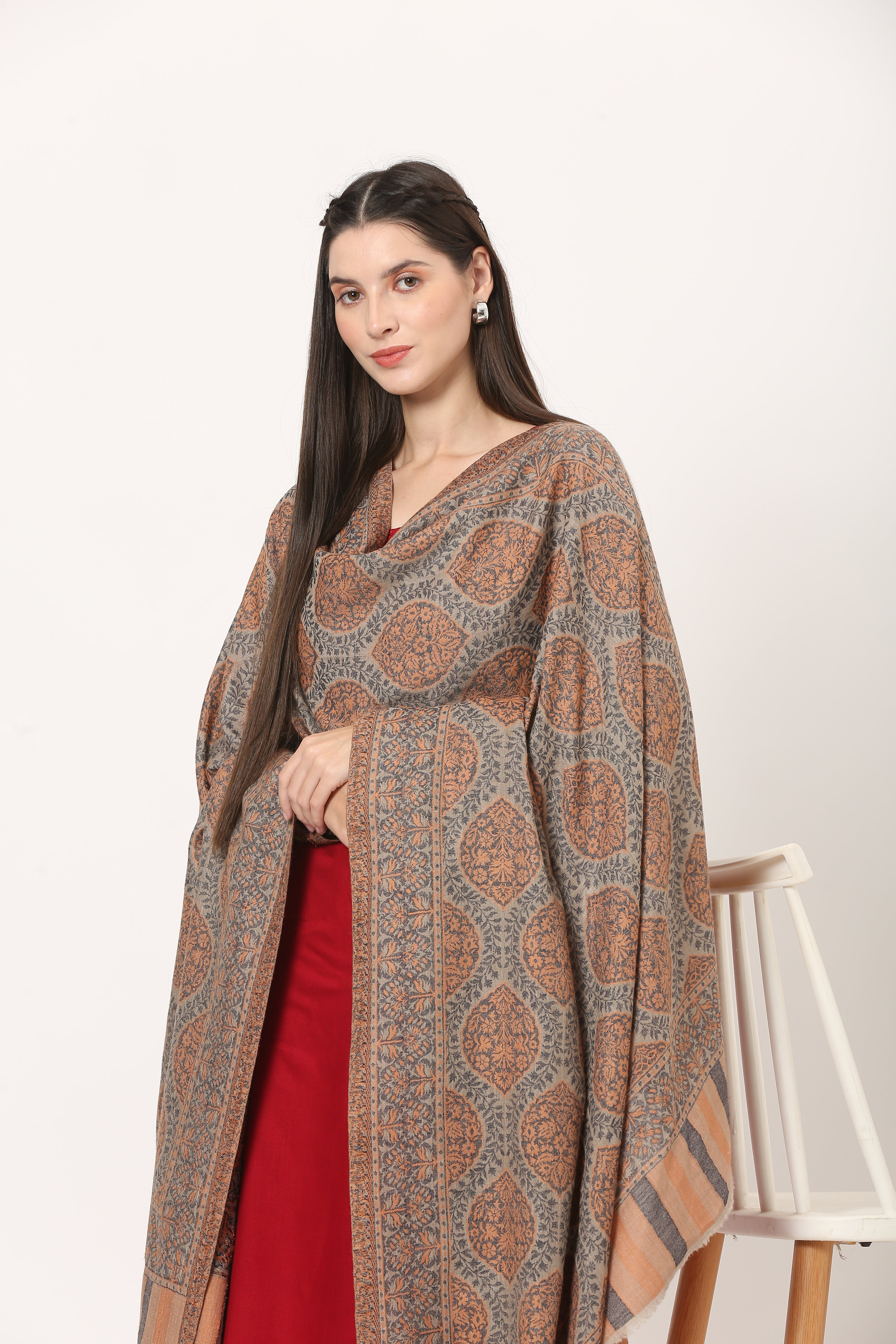 fine wool posh ambi shawl