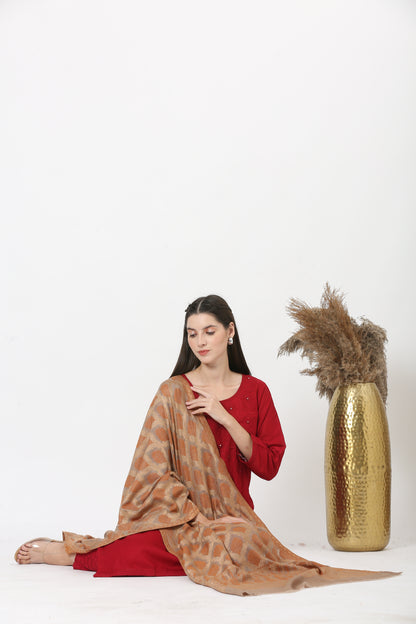 posh kani fine woolen stole