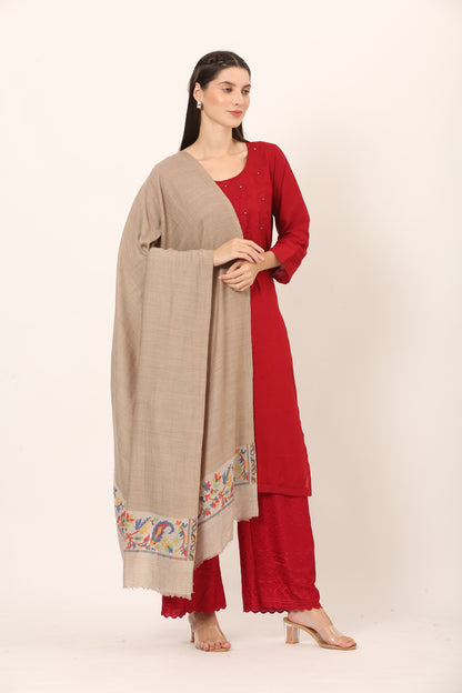 posh fine woolen palla shawl