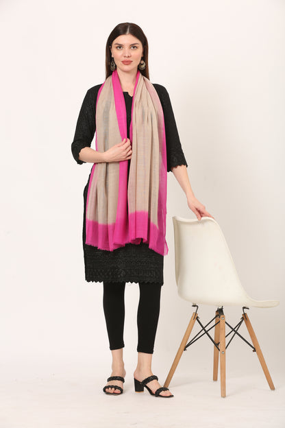 lite woolen dyed stole