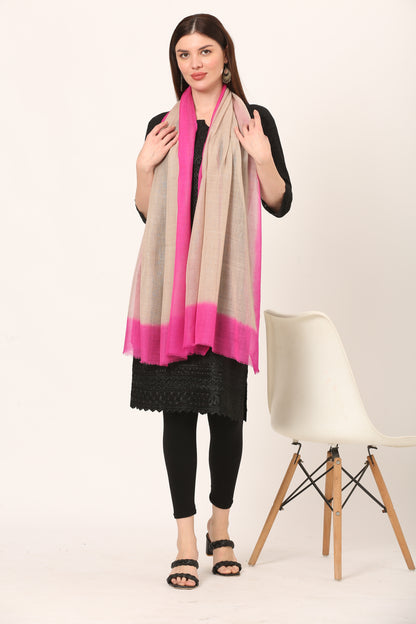 lite woolen dyed stole