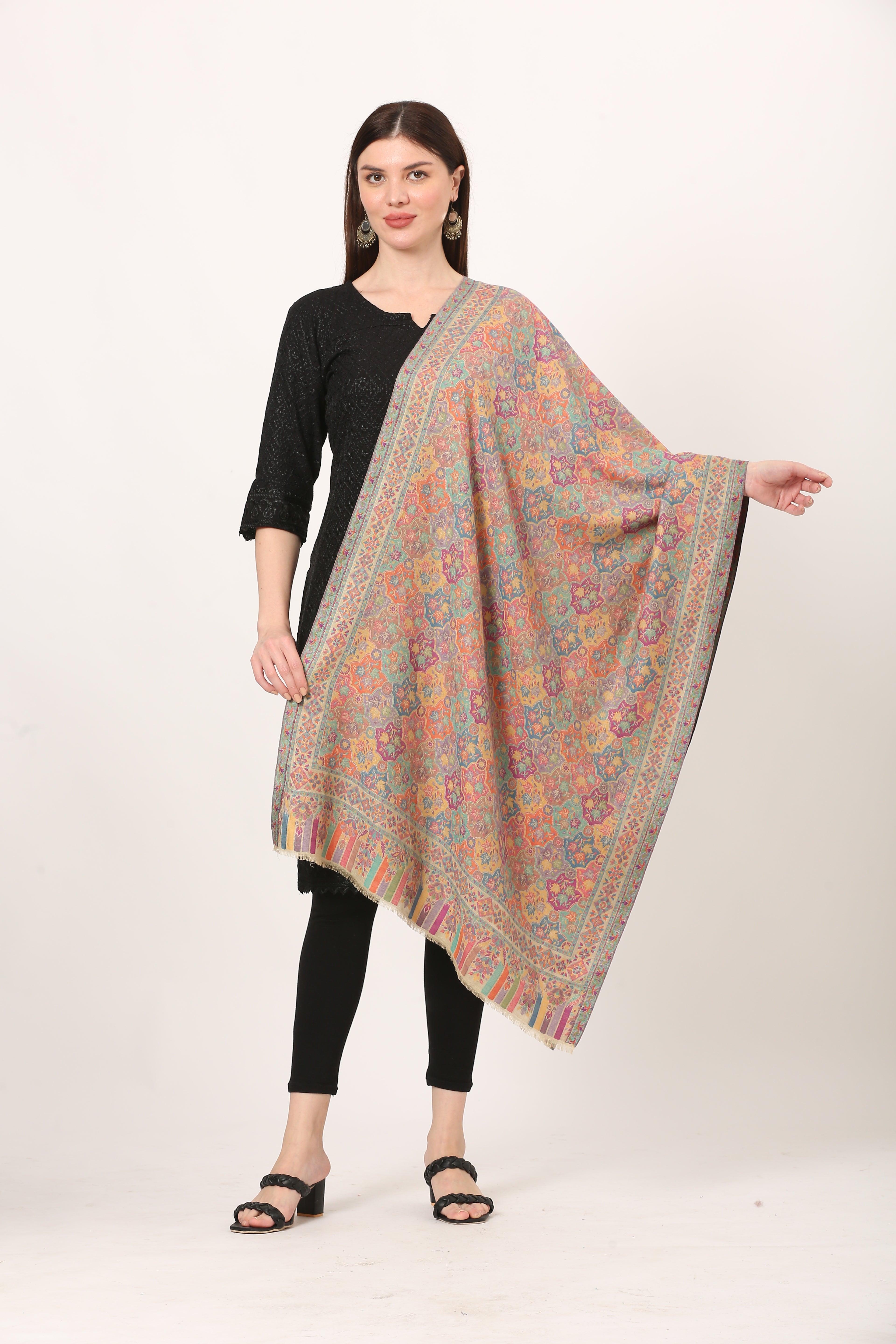 SILKY KANI STOLE