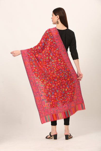 kani pashmina stole red