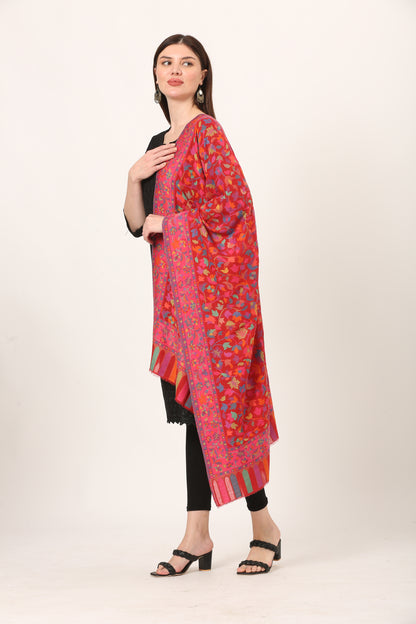 kani pashmina stole red