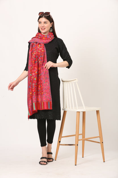 kani pashmina stole red