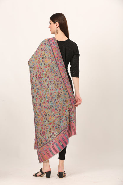 antique kani stole
