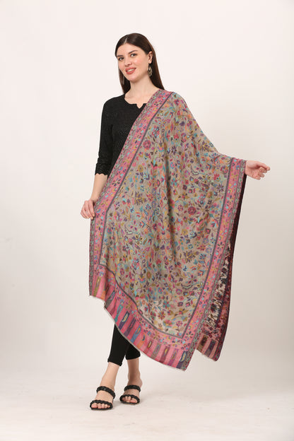 antique kani stole