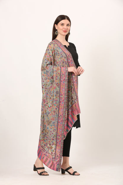 antique kani stole