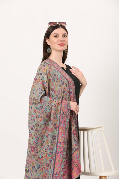 antique kani stole