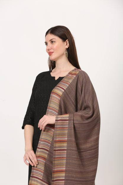 posh mixture weave stole