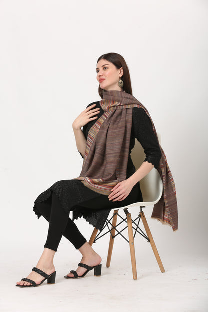 posh mixture weave stole