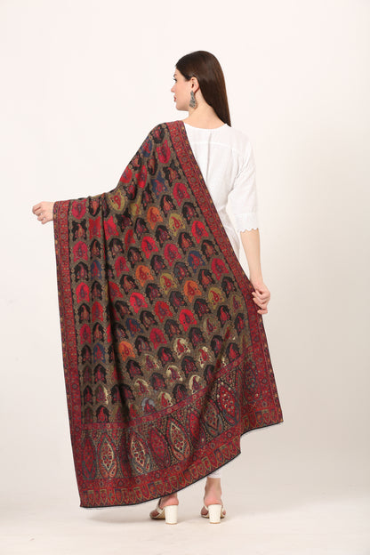 kani zari pashmina shawl