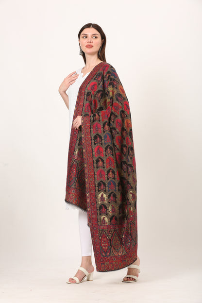 kani zari pashmina shawl