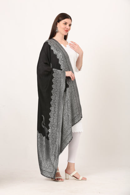 sober fine woolen stole
