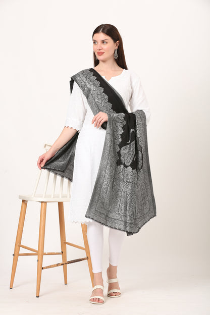 sober fine woolen stole