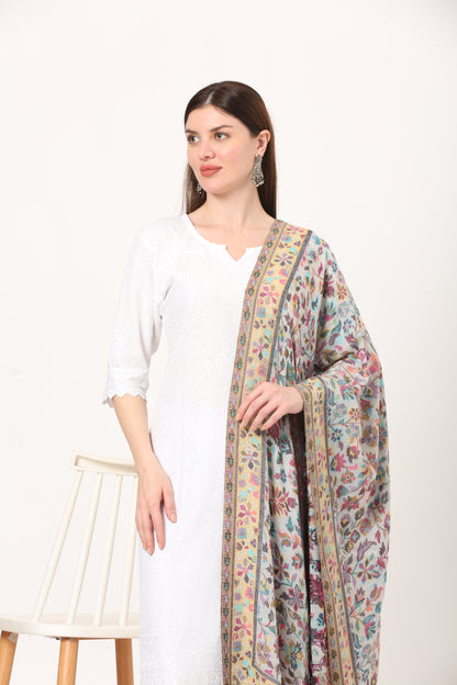 antique kani stole