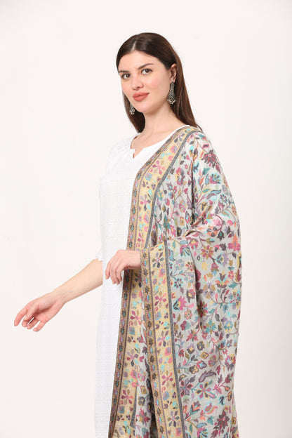 antique kani stole