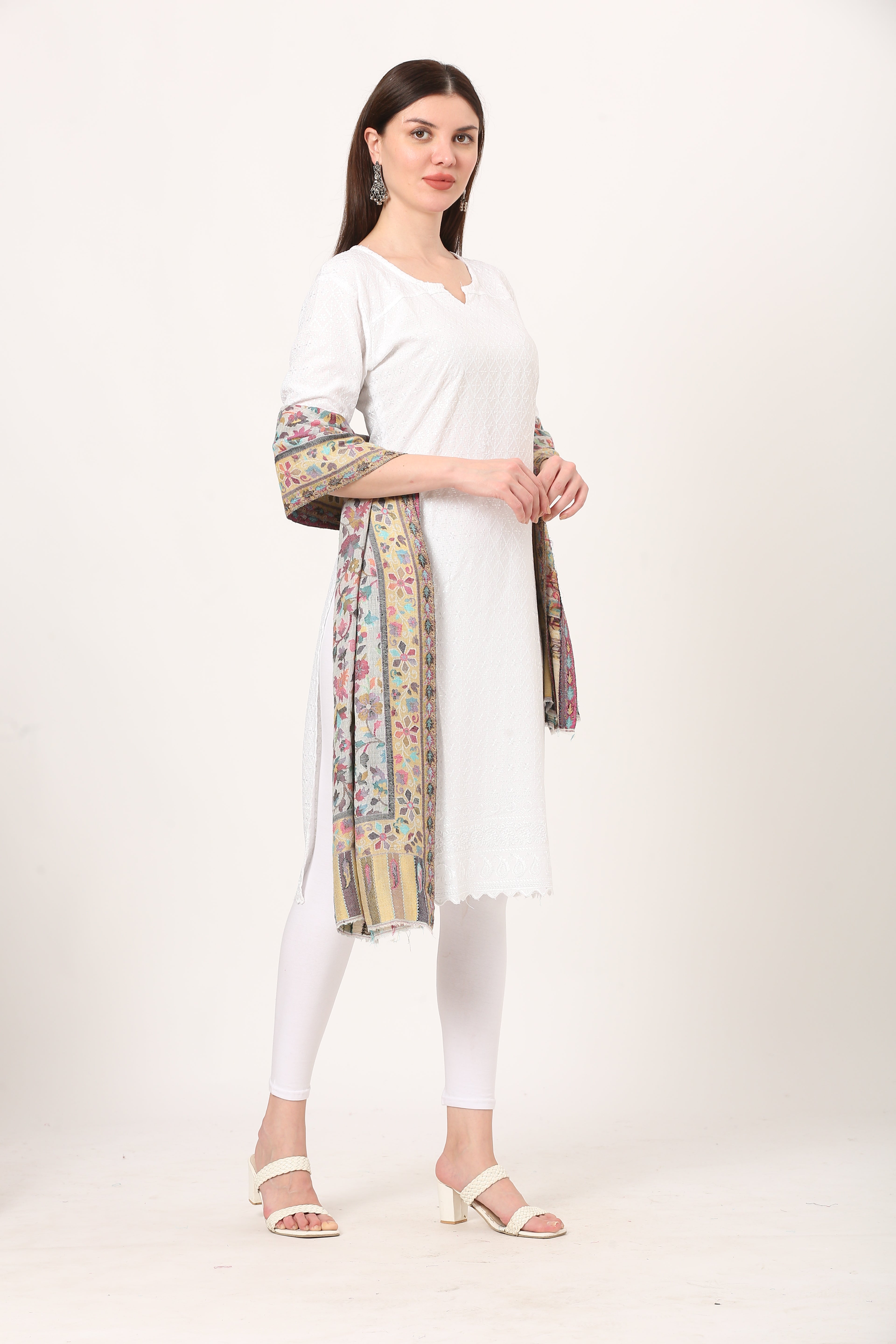 antique kani stole