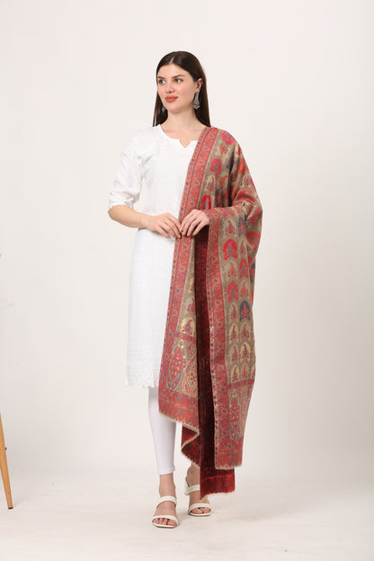 kani zari pashmina shawl